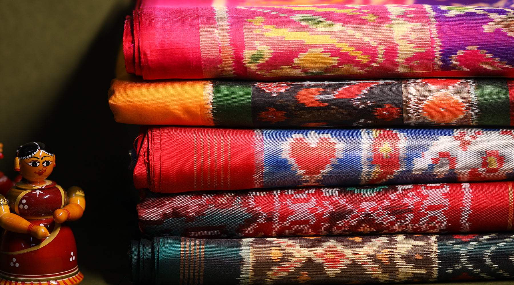 All About Ikat Silk Sarees! - Singhania's