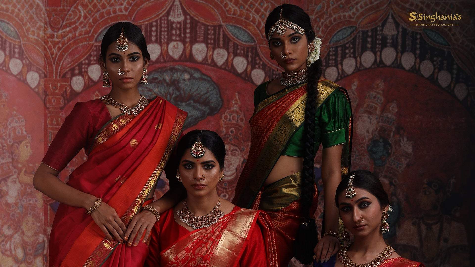 indian bridesmaids sarees