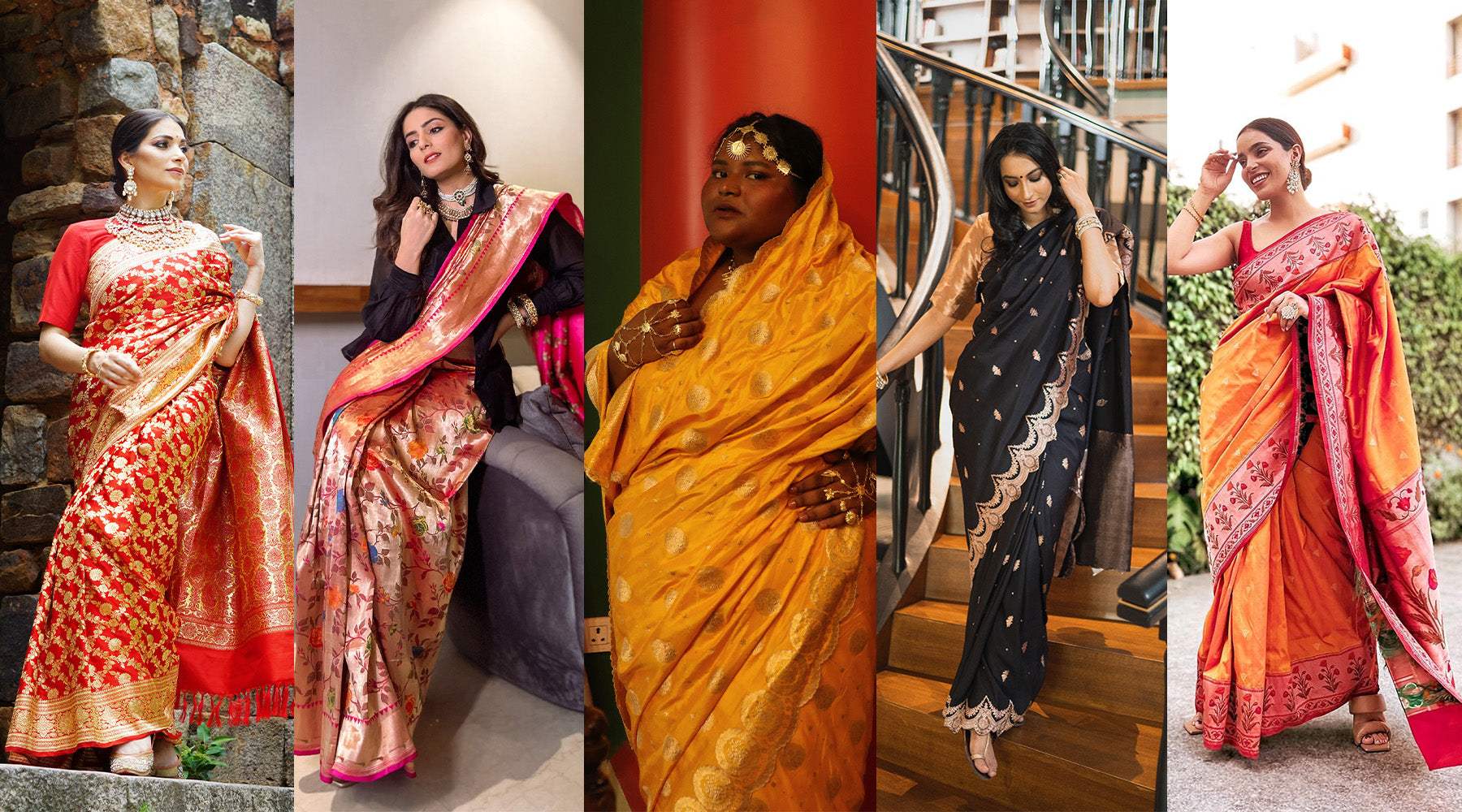 Meet Your Favourite Influencers Draping Singhania’s Banarasi Sarees! - Singhania's