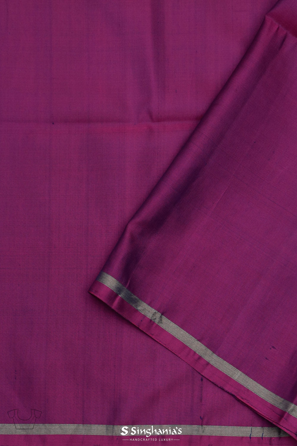 Bright Pink Soft Silk Saree