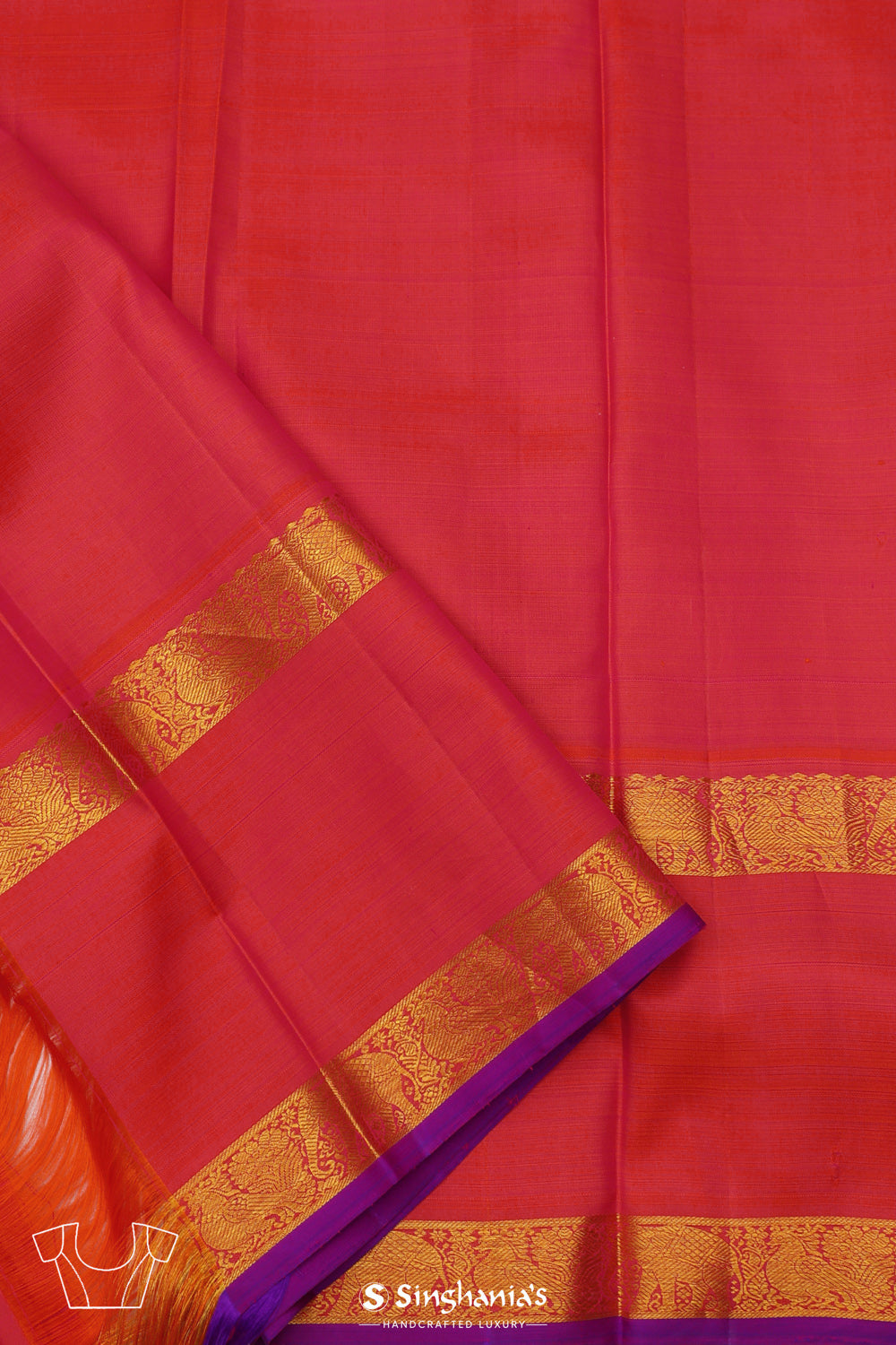 Sacramento Green Heritage Kanjivaram Silk Saree