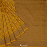 Daffodil Yellow Moonga Saree With Banarasi Weaving