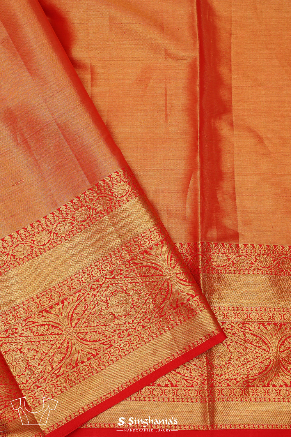 Green Gold Jaal Kanjivaram Silk Saree