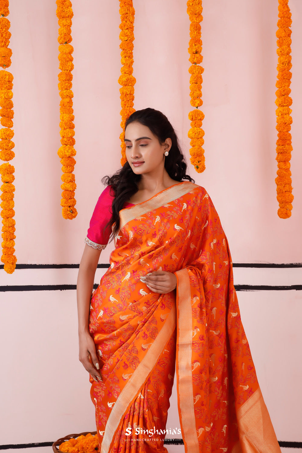 Soft Banarasi Handloom Ikkat Weaving Soft popular Silk Saree and Blouse for women, traditional saree, designer saree, Indian saree, Saree dress.