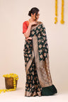 Sacramento Green Butta Banarasi Silk Saree