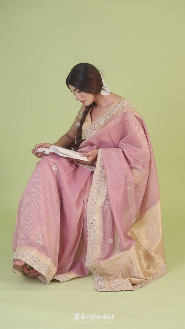 Samyukta Singhania Cutwork Saree | Peach, Cotton Mul Mul | Cutwork saree,  Fashion, Aza fashion