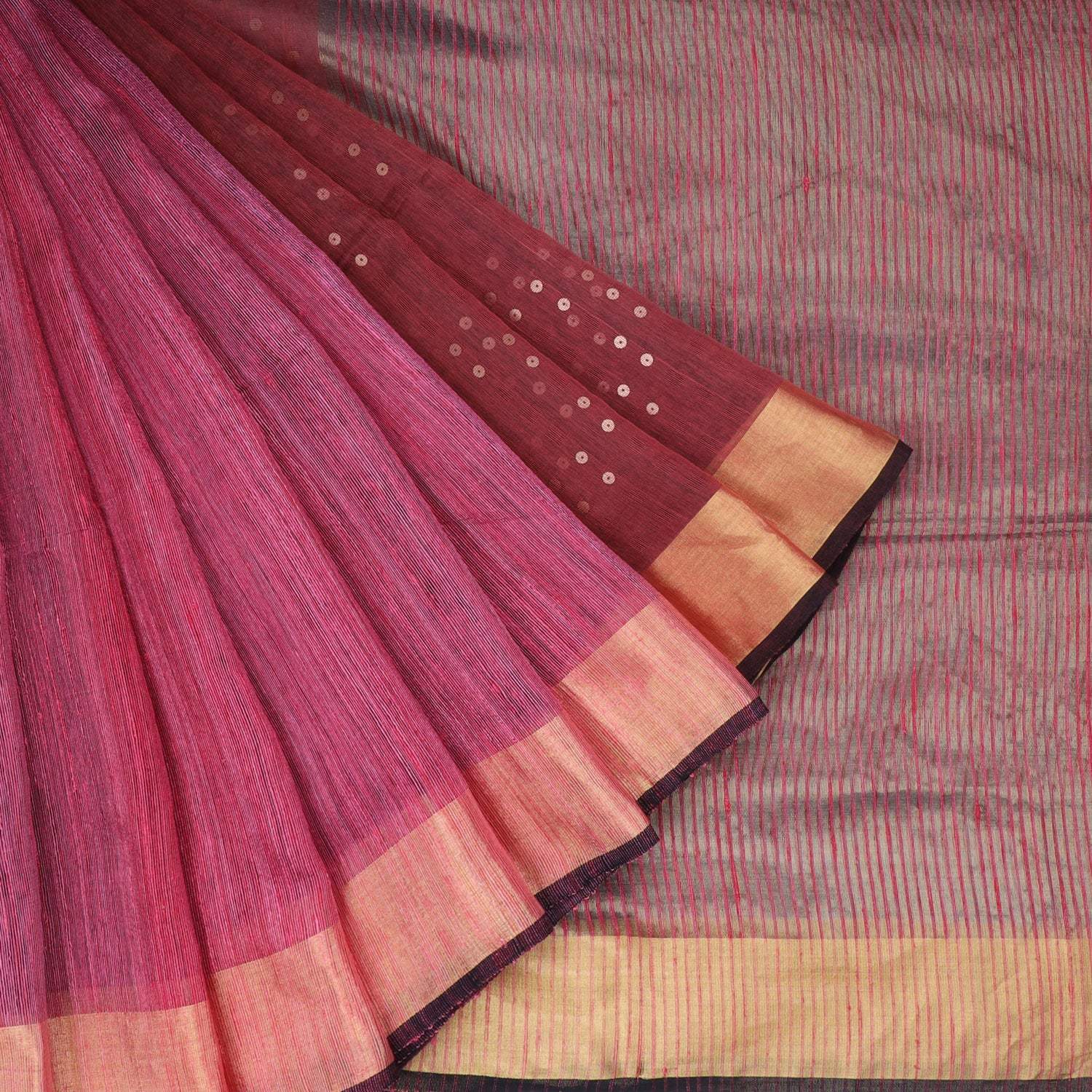 Hues Of Pink Matka Bailu Saree - Singhania's