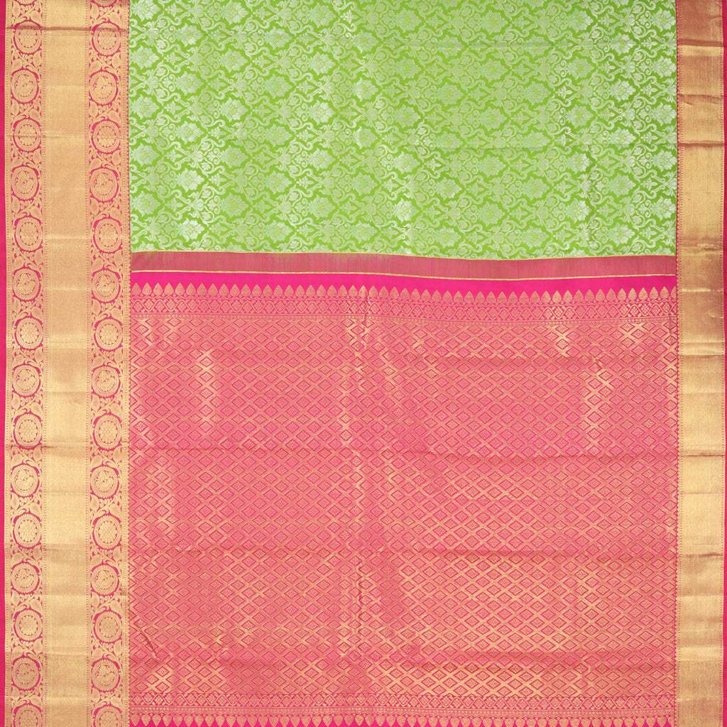 Buy PRIHAL ART Woven Kanjivaram Cotton Silk Red Sarees Online @ Best Price  In India | Flipkart.com