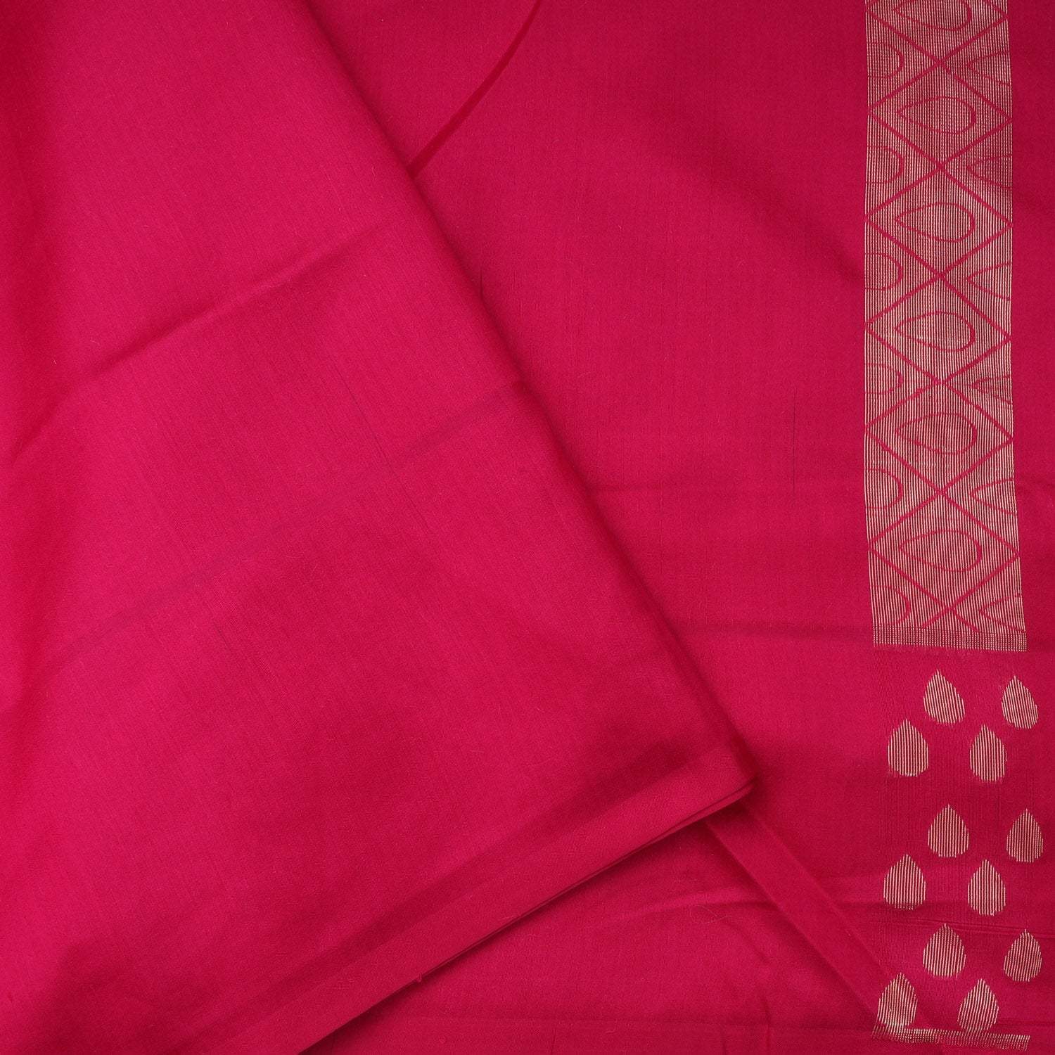 Coral Pink Organza Banarasi Saree - Singhania's
