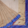 Bough Brown Tissue Designer Saree With Mirror Embroidered Buttas - Singhania's