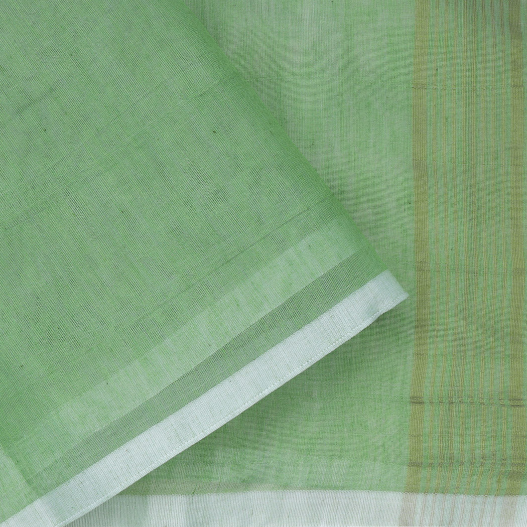 Pastel Light Green Soft Net Saree With Interesting Pattern