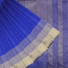 Azure Blue Kanjivaram Silk Saree