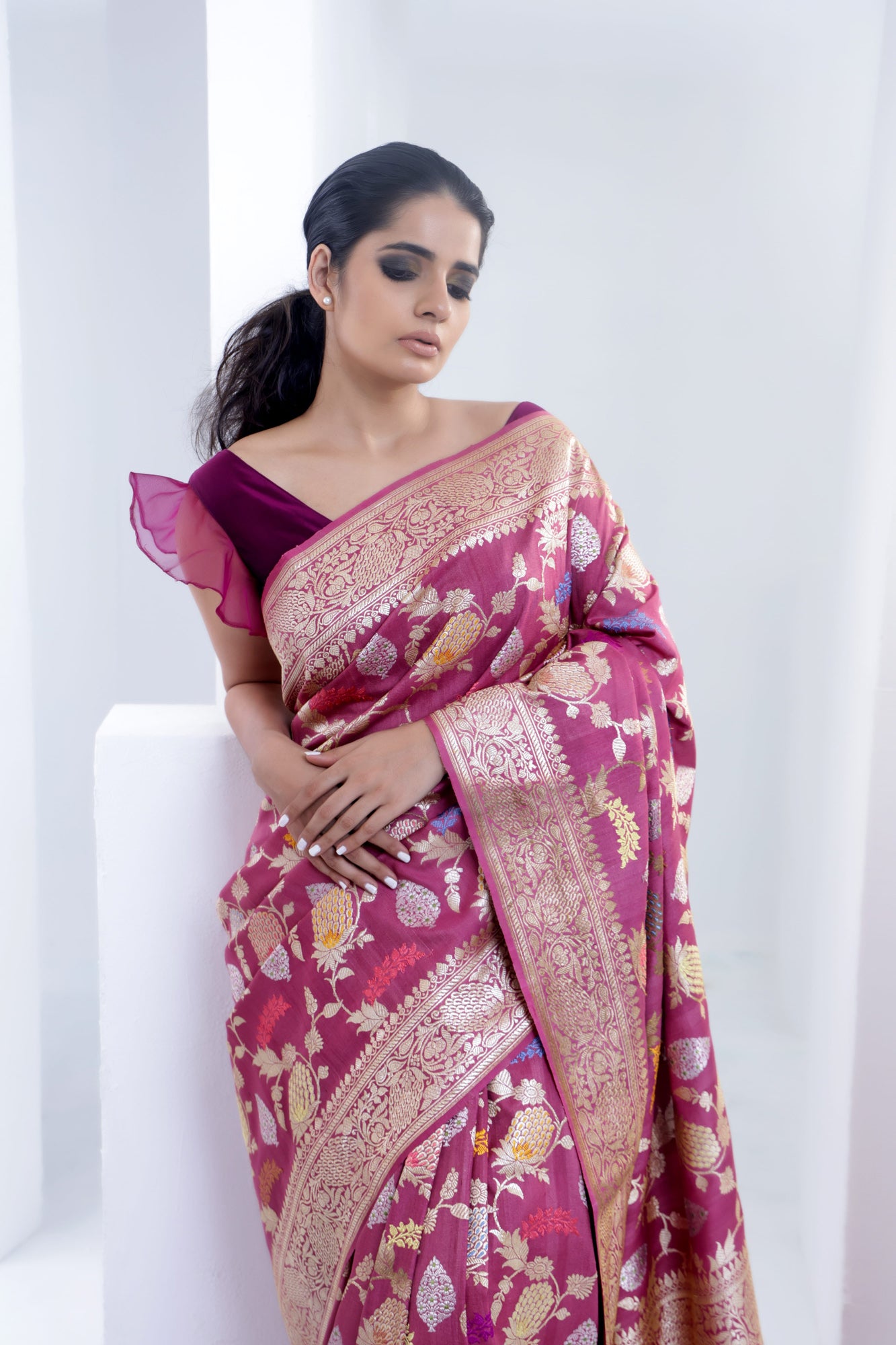 Paithani Sarees Blouse Design Collections - Utsav Fashion