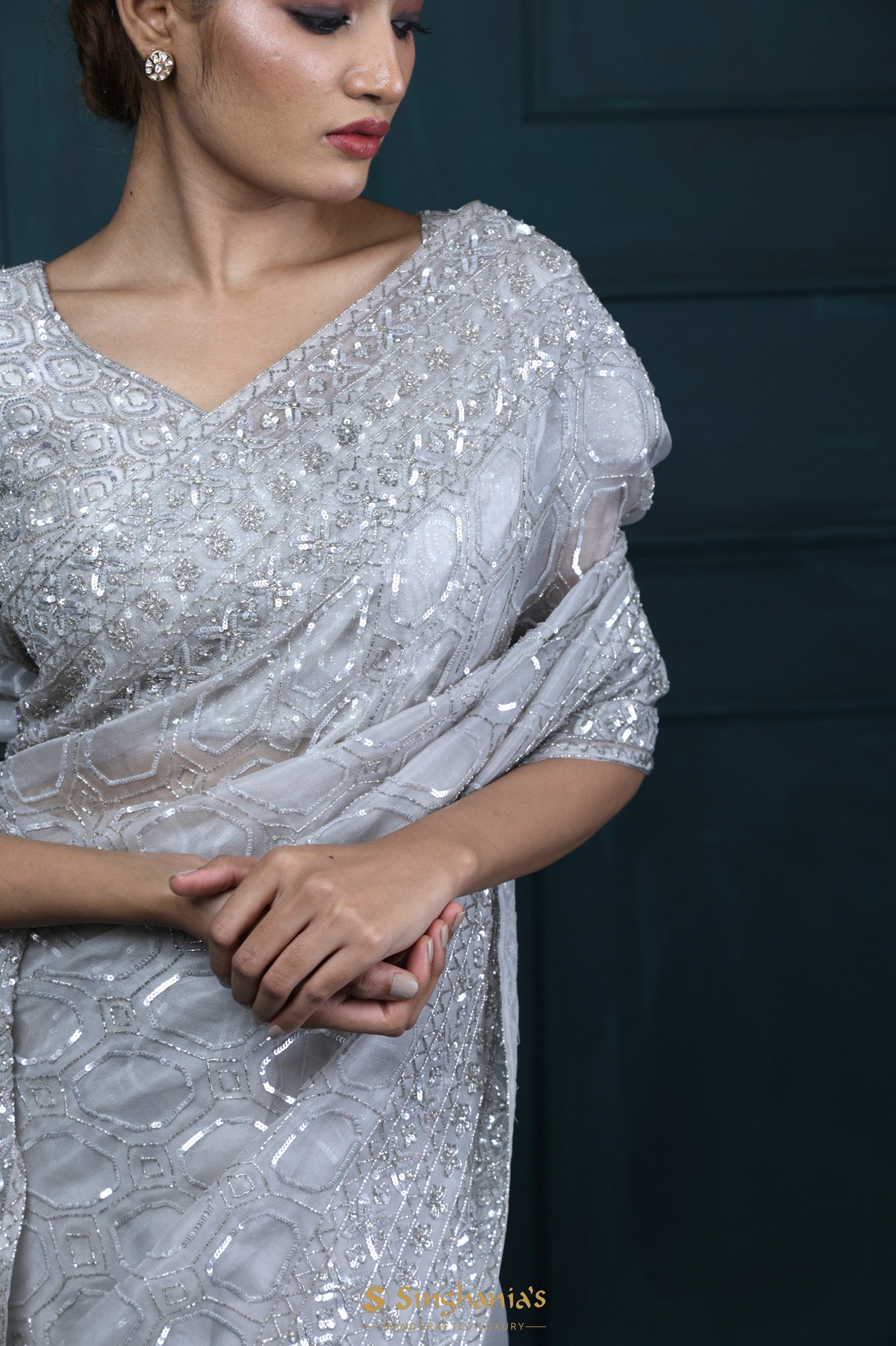 Silver Sari Blouse – Tagged 
