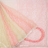 Chalk White Organza Printed Saree With Multicolored Pattern