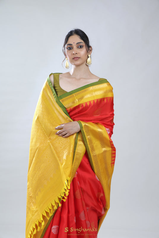 Discover Gadwal Printed Sarees Collection | Singhania's