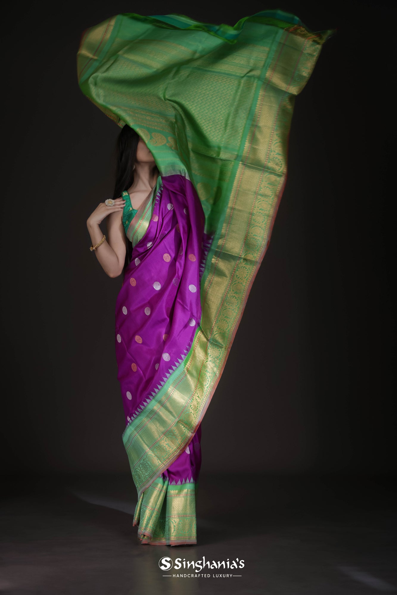 Best Soft Silk Sarees Online | Singhania's