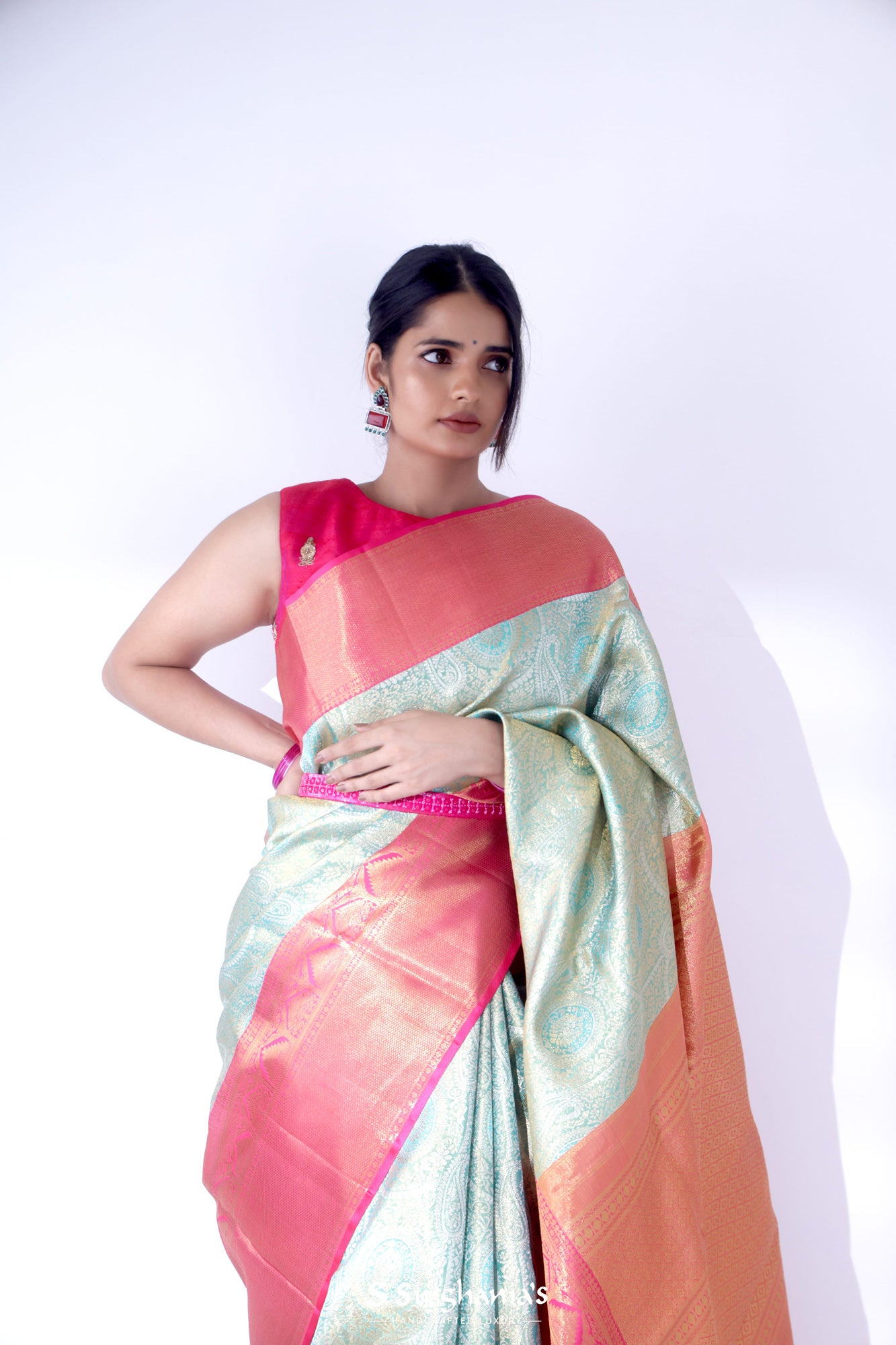 Kanjivaram sarees for deals bride online