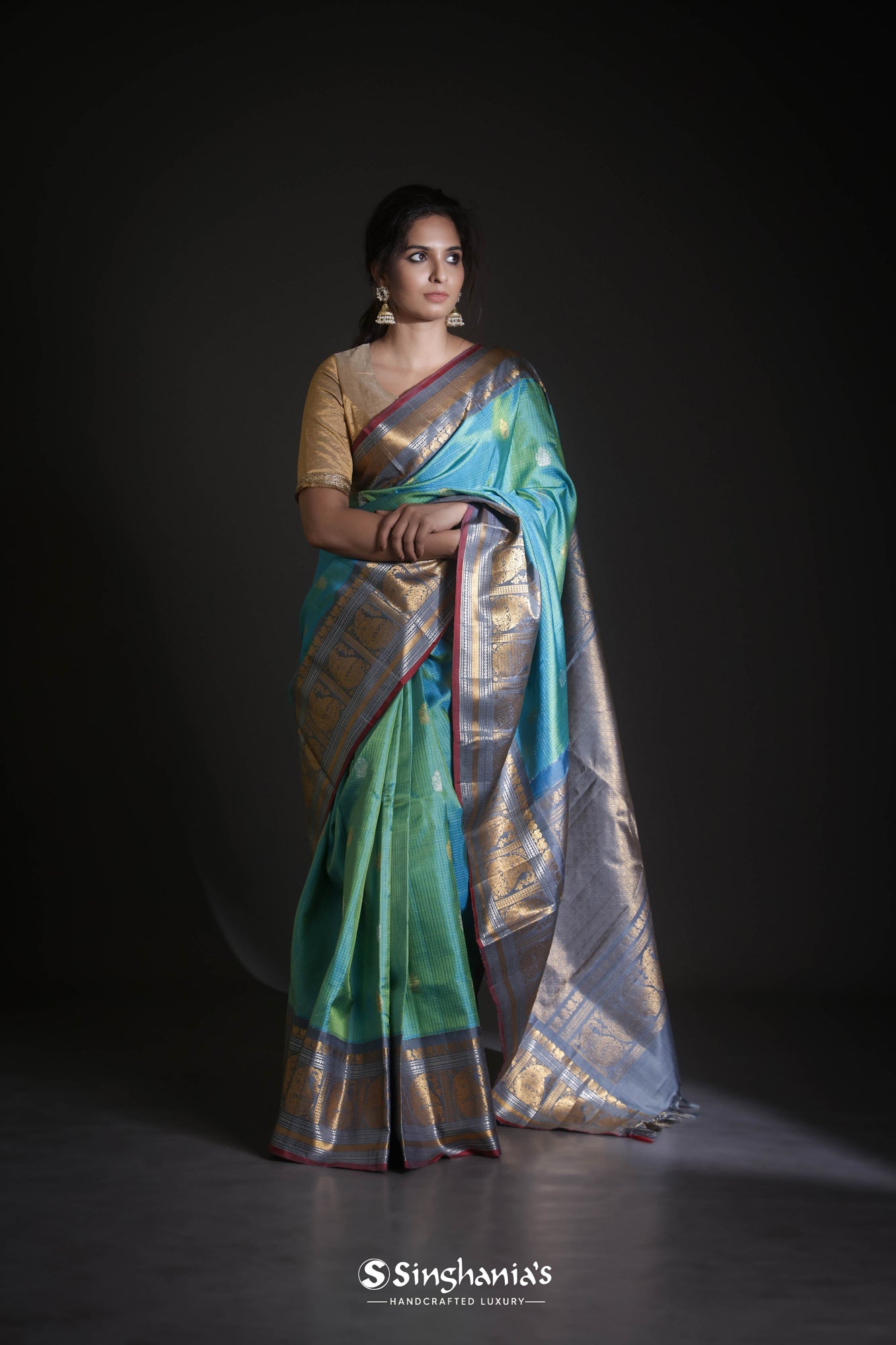 Gadwal Silk Sarees Online | Gadwal Pattu Sarees | Singhania's – Page 2