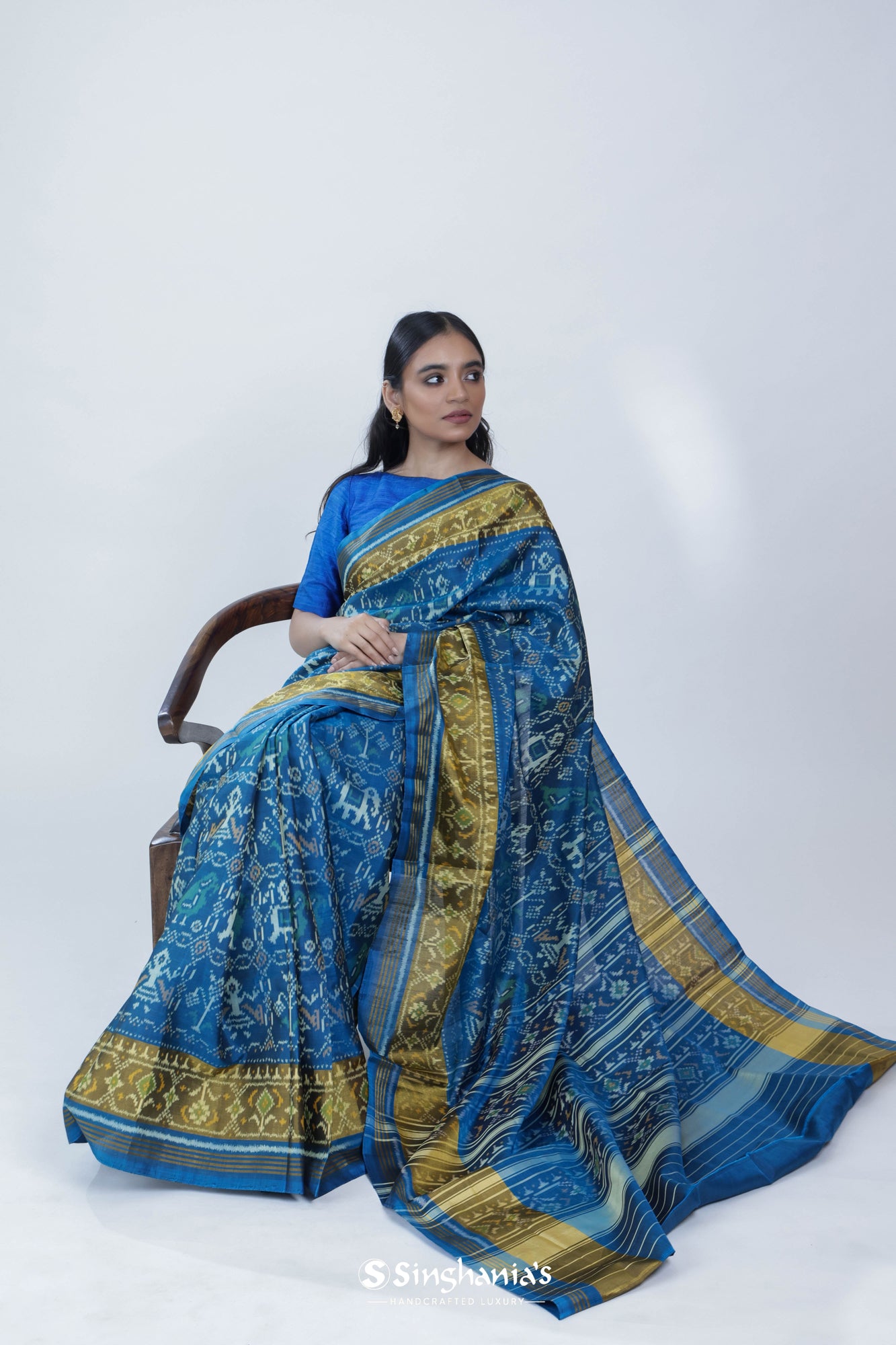 Rajasthani Patola Branded Sarees Trending Collections #onlineshopping #silk  #narayanpet #georgette 