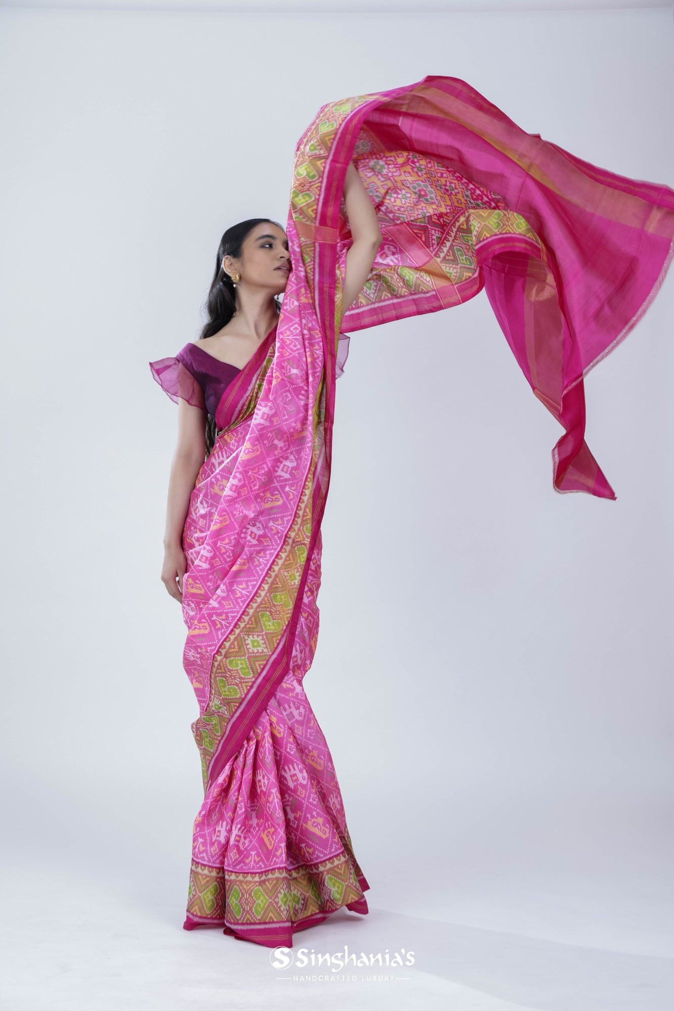 Casual Wear Multicolor Fancy Royal Bird Digital Print Saree 246 6.3 m (With  Blouse Piece) at Rs 1050 in Surat