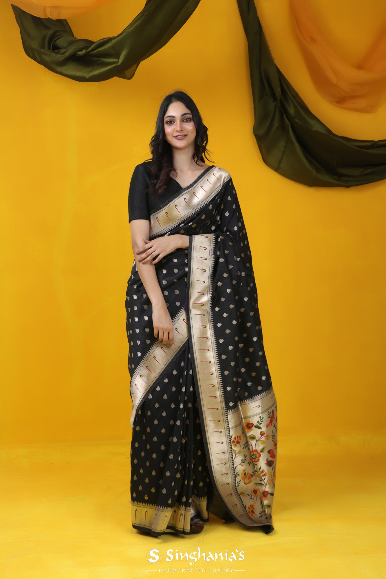 Vintage Silk Sari Pure Silk Saree Indian Sari Vintage Fabric -  India