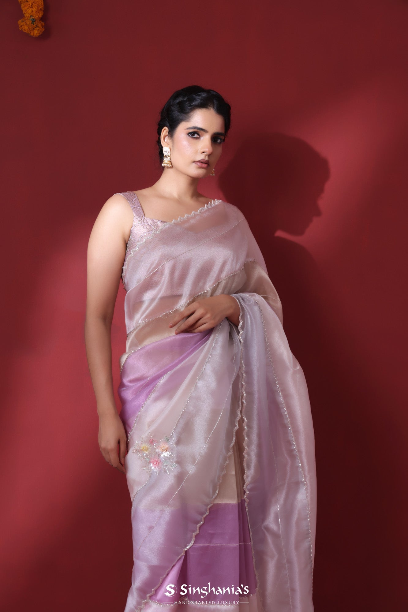 Buy Kanjivaram Tissue Silk Sarees Online | Singhania's – Page 5