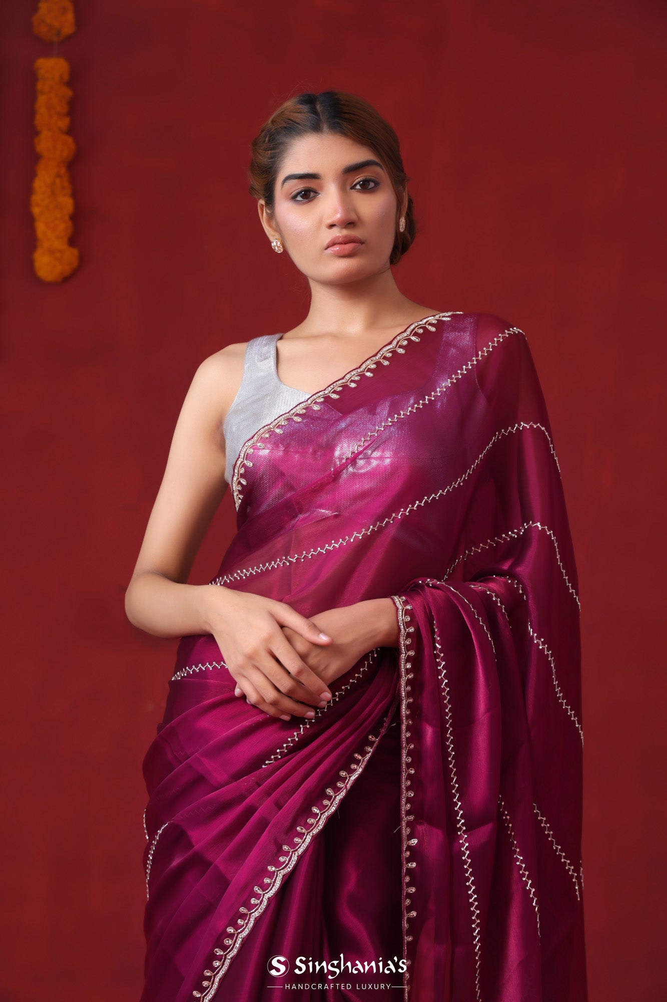 Organza Sarees